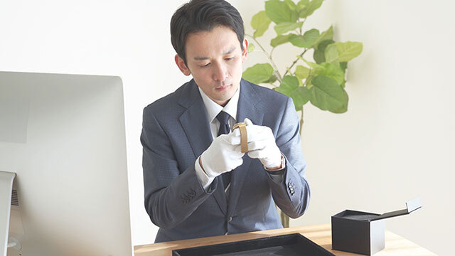 一点一点、価値を見逃さない丁寧な査定